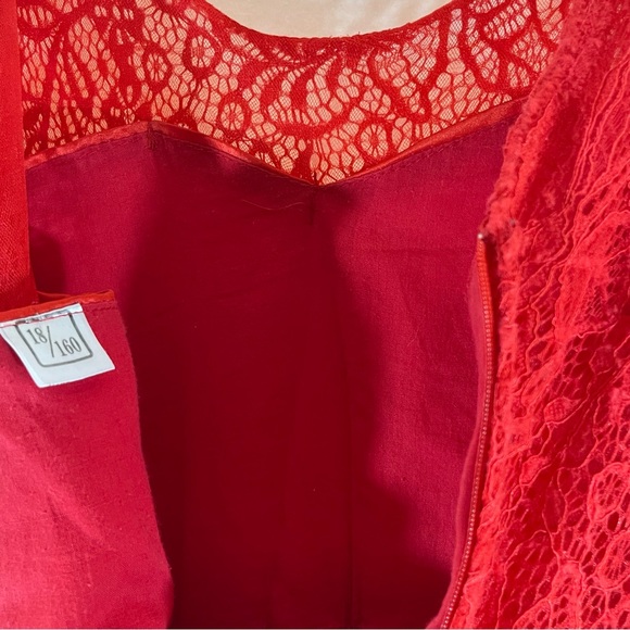 Girl’s Red Formal Dress - Picture 12 of 12